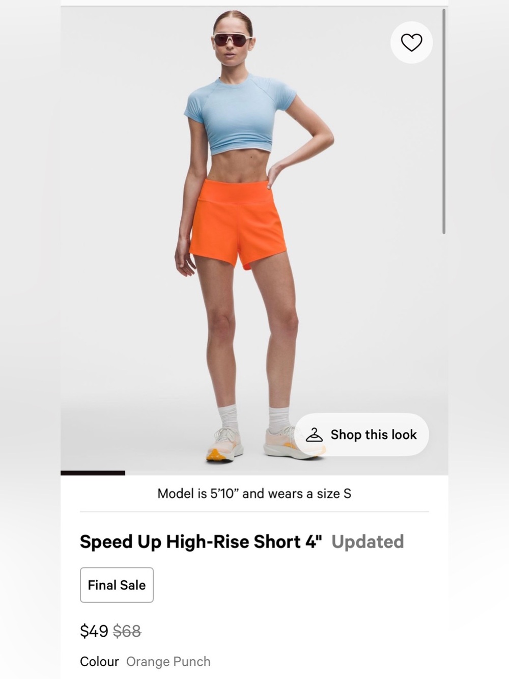 lululemon Speed Up 4" Shorts - Picture 1 of 4